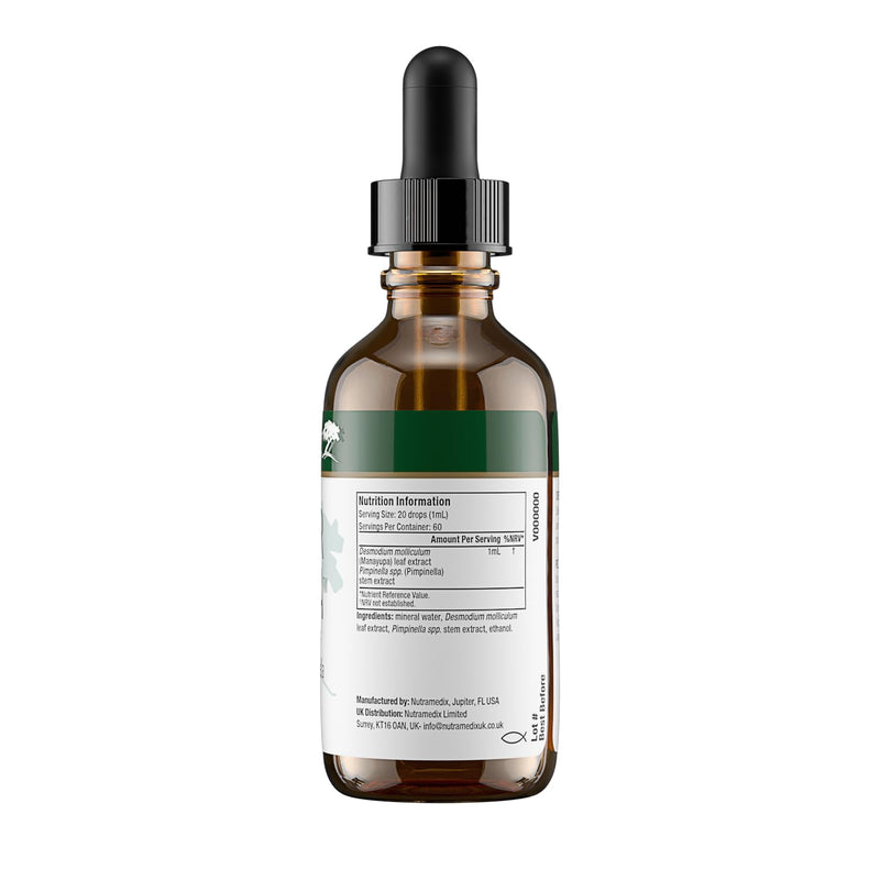 NutraMedix Burbur-Pinella – Herbal Supplement with Natural Extracts – 60 mL Dropper Bottle