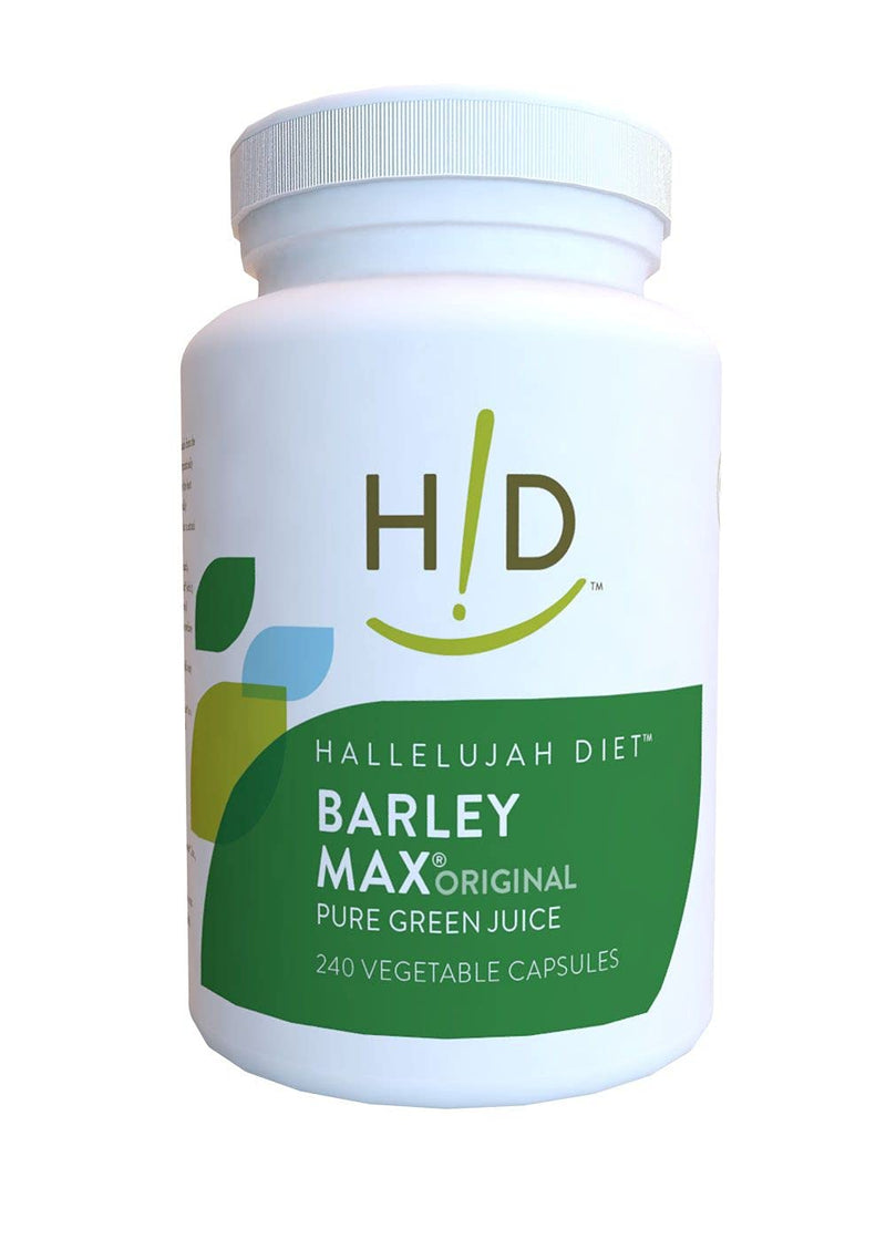 [Australia] - Hallelujah Diet Organic Barleymax - Barley and Alfalfa Vegetable Capsules (240 Capsules, 30 Day Supply) 