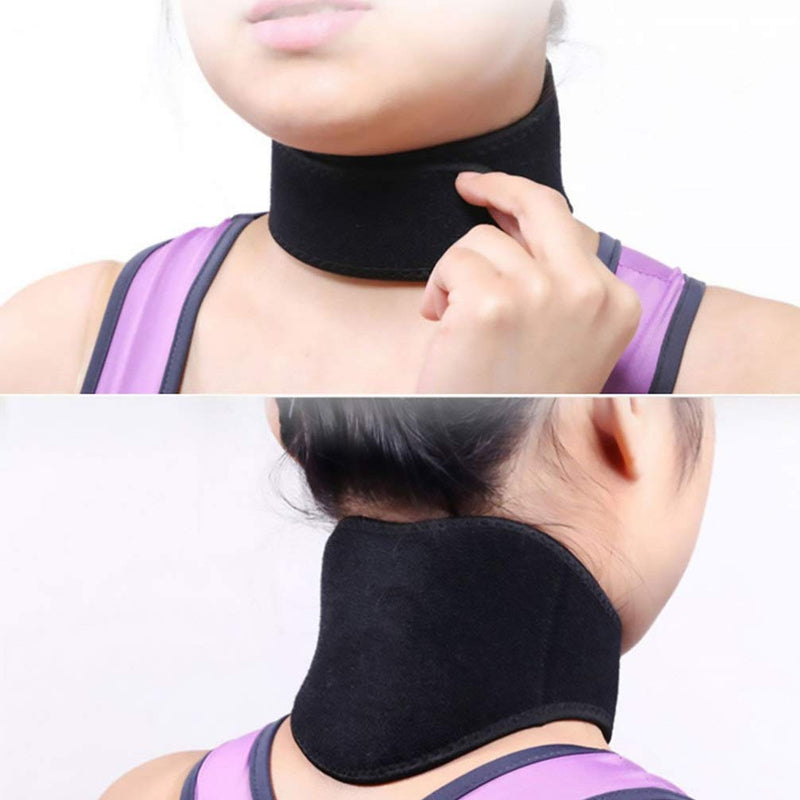 [Australia] - EXCEART Magnetic Self Heating Pad Therapy Pain Relief Neck Wrap Support Brace Collar Pain Relief for Neck Arthritis Migraine Headaches Shoulders and Back 