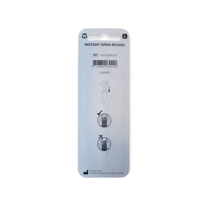 Widex Instant Round Ear-Tip Open Vent Large Domes for Hearing Aids
