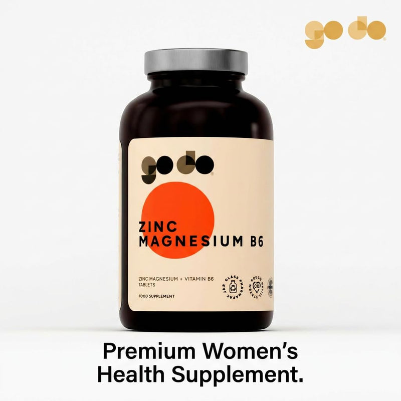 go do Zinc Magnesium Vitamin B6 Tablets — 360 Tablets, 12 Month Supply 360 count (Pack of 1)