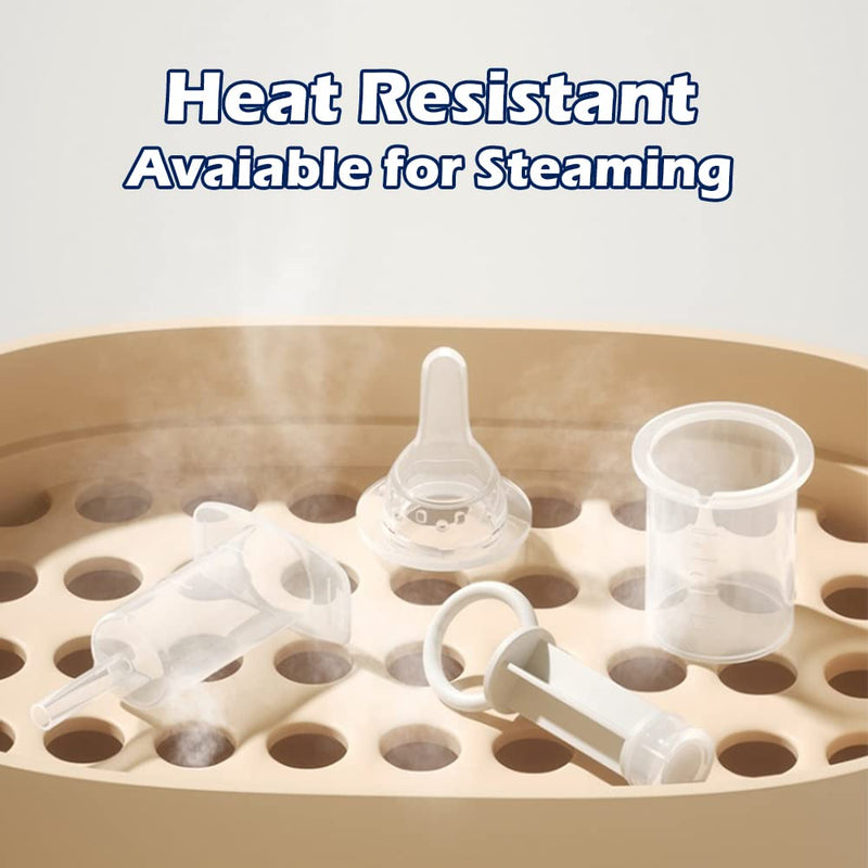 [Australia] - Baby Medicine Dispenser Kit - 3PCS - Silicone Infant Medicine Syringe Pacifier Dropper, Toddler Feeding Pacifiers Dispensers Products for Babies Newborn Essentials Must Haves Medical Kits 