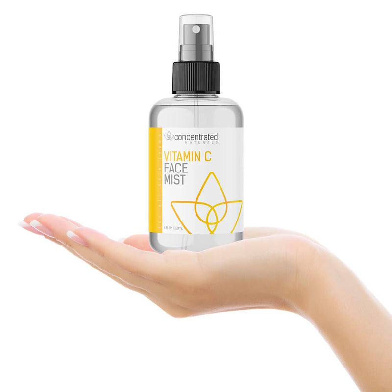 Vitamin C Anti-Aging Face Mist, Niacinamide, Retinol, 4 fl oz, 120 ml | With collagen and peptides. Refreshes and brightens the look of the complexion for a hydrated glow.