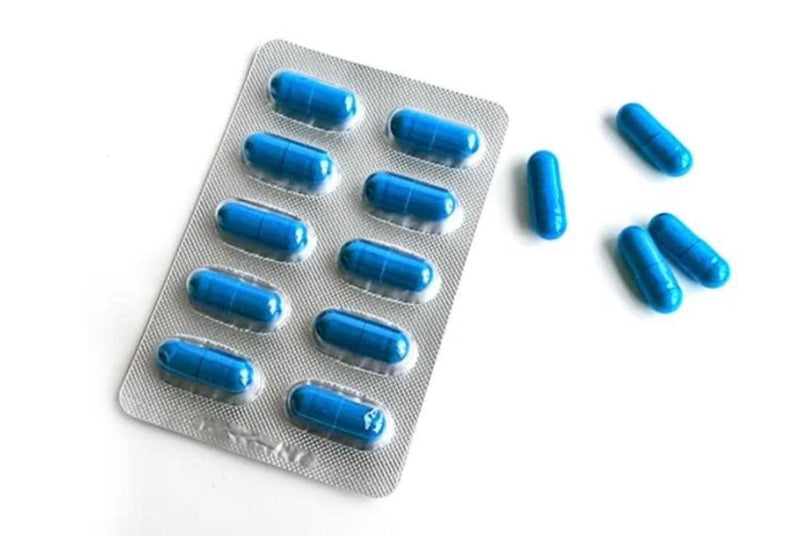 PrimeMax - New Stronger Formula for Men - Ultra Strong Performance Enhancing Pills, Stamina Endurance Booster Blue Supplement Pills for Men - 10 Ginseng Capsules 500MG
