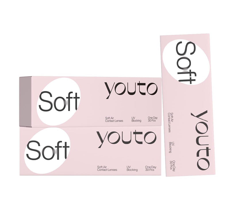 [Australia] - youto daily lenses soft, pack of 90, contact lenses daily lenses, UV protection and high wearing comfort, BC 8.7 mm, DIA 14.2 mm -1.75 diopters 
