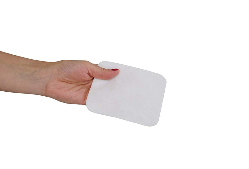 [Australia] - Baby Organic Large Dry Pads 100% Cotton Squares for Baby Care Diapering (120 Count) 60 Count (Pack of 2) 