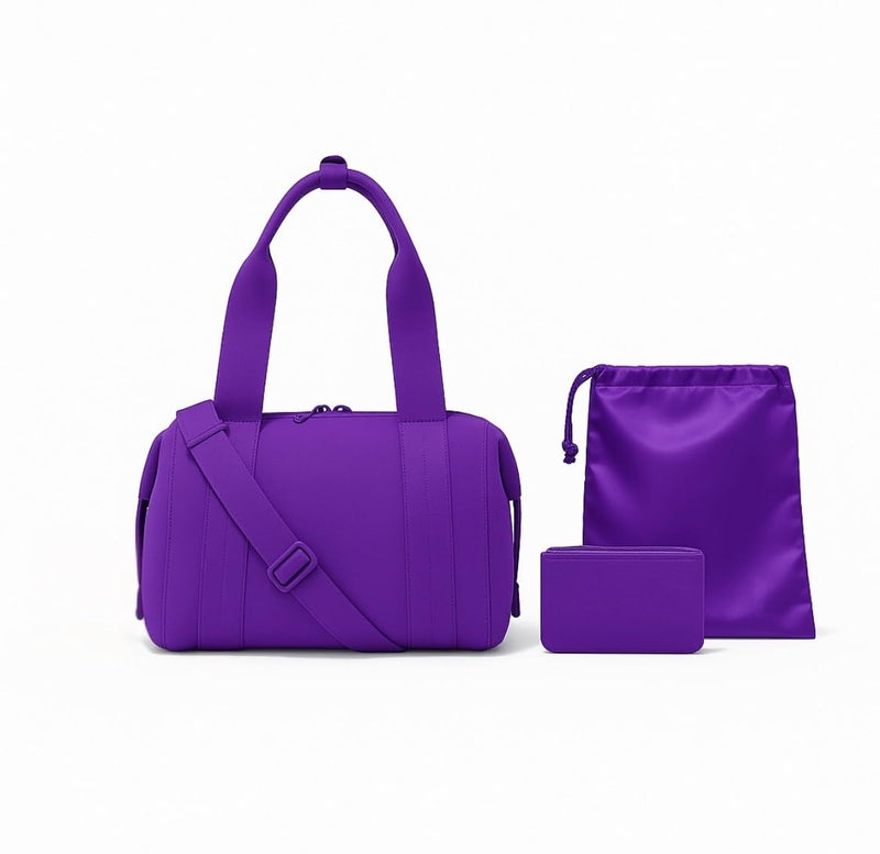 Neoprene Duffel Bag Purple