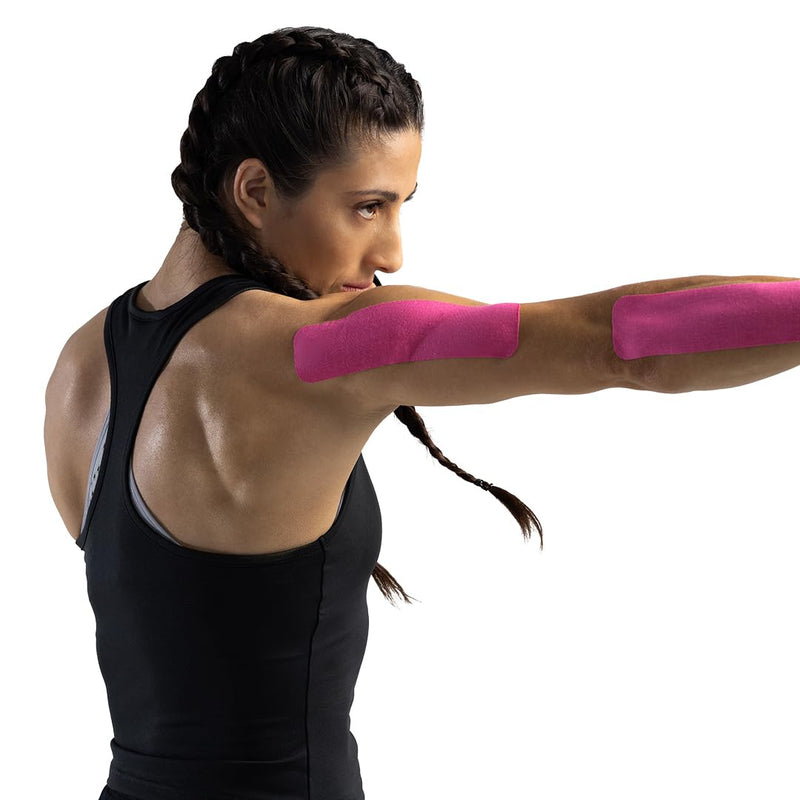 Spidertech Kinesiology Atheletic Tape 2 Inch Rolls (5 Metres Uncut) (Pink)