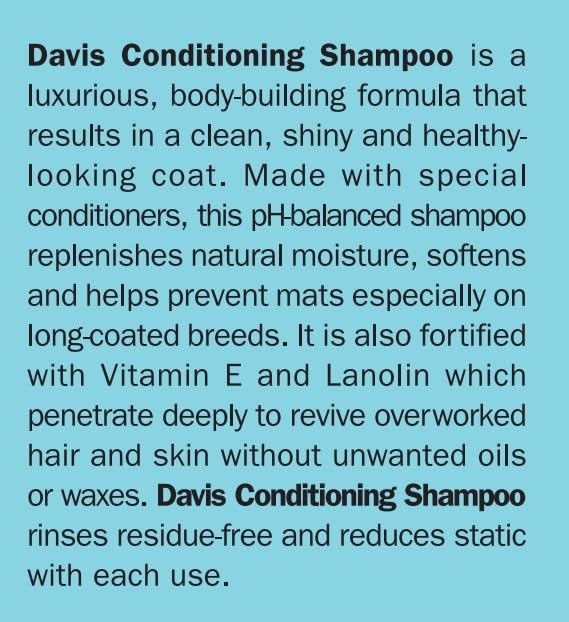 Davis Conditioning Pet Shampoo, 12 oz - PawsPlanet Australia