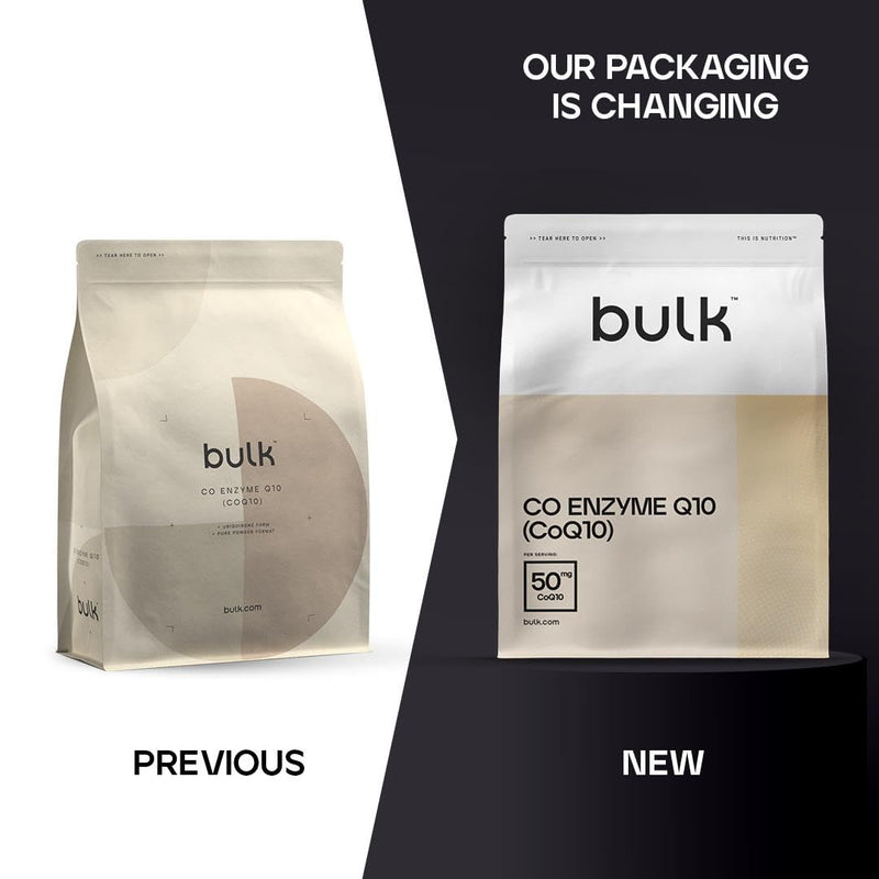 Bulk Co Enzyme Q10 (CoQ10) Powder, Supplement, 50 g, 1000 Servings, Packaging May Vary 50g (Pack of 1)