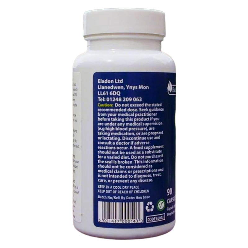 Elagen Sport All Natural Athlete Supplement for Endurance & Recovery with Eleuthero Extract (Siberian Ginseng) and CoQ10, 90 Capsules