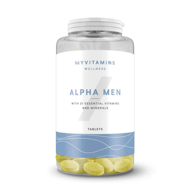 Myprotein Alpha Men Multivitamin | Advanced Daily Formula for Men | Vitamins & Minerals B, D, Biotin & Natural Extracts | Supports Energy, Immunity, Muscle Function & Mental Performance | 120 Pills 120 count (Pack of 1)