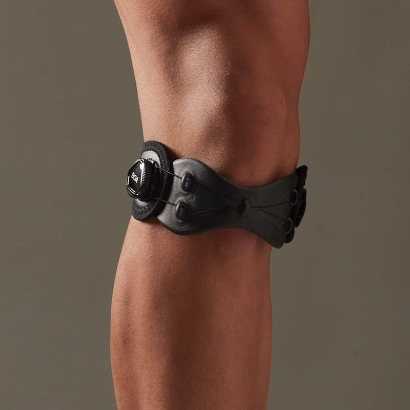 SOZO Boa Micro Adjustable Knee Brace/Support/Bandage for Knee Injury, Pain, Meniscus Tear, ACL and Arthritis. Knee Support Brace with Patella Gel Pad (Large) Large