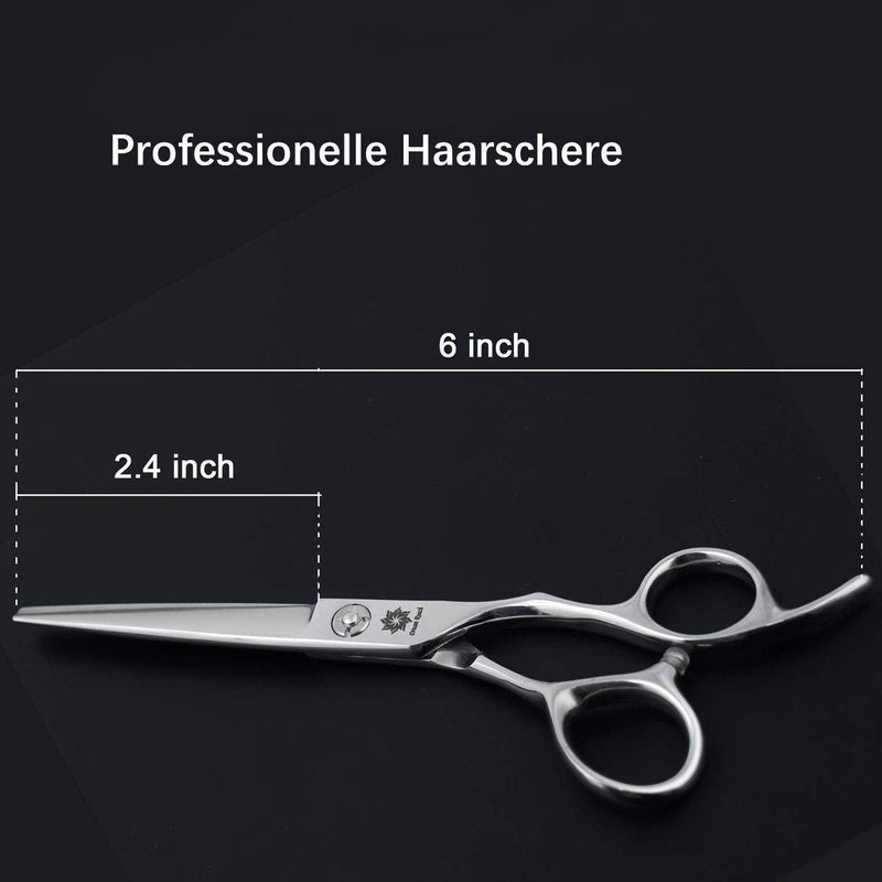 [Australia] - Dream Reach 6 In Hair Scissors Hairdressing Scissors Sharp Hair Cutting Scissors Japanese Stainless Steel 440C Handmade Extra Sharp Hairdressing Scissors Precise Cutting Haircut for Men and Women Best Gift 