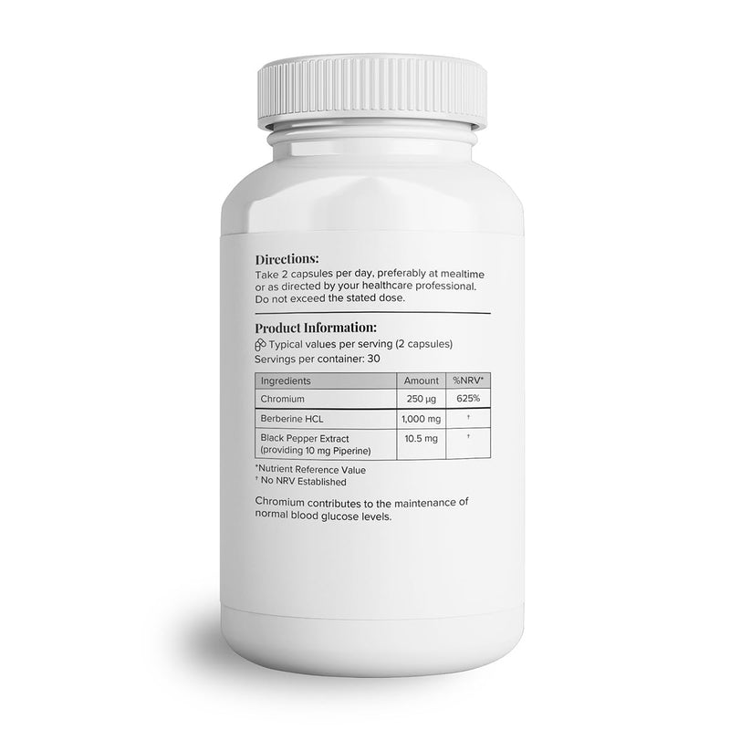 Theonia by Hey Nutrition Berberine Supplement with Organic Ceylon Cinnamon – Supports Metabolic Balance & Circulatory Wellness – Non-GMO, Vegan – 60 Capsules