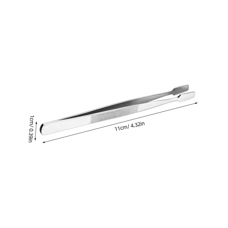 [Australia] - Supvox Stamp Tweezers Philately Stamp Collectors Tool Pack of 2 (Silver) 