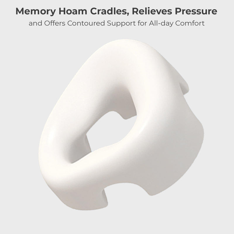 [Australia] - Face Down Pillow for Massage - Headrest Face Pillow for Bed, Stomach Sleeping, Prone Sleepers, Post-Eye Surgery Recovery, and Beach Tanning. Black 