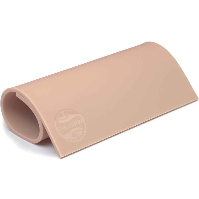 [Australia] - TrueSkin Platinum Silicone Tattoo Practice Skin - 8.5" x 11" SilkTouch - Double Sided - Super Thick (4-5mm) - Trade Show Quality - Fake Skin for Tattooing 8.5" x 11" (SilkTouch) Canvas 
