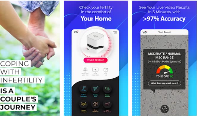 [Australia] - Refill Kit | 2 Additional Tests for YO Home Sperm Test | Motile Semen Analysis | YO Testing Device NOT Included - Refill Pack Only | Choose: 4 Pack, 2 Pack 2 Count (Pack of 1) 