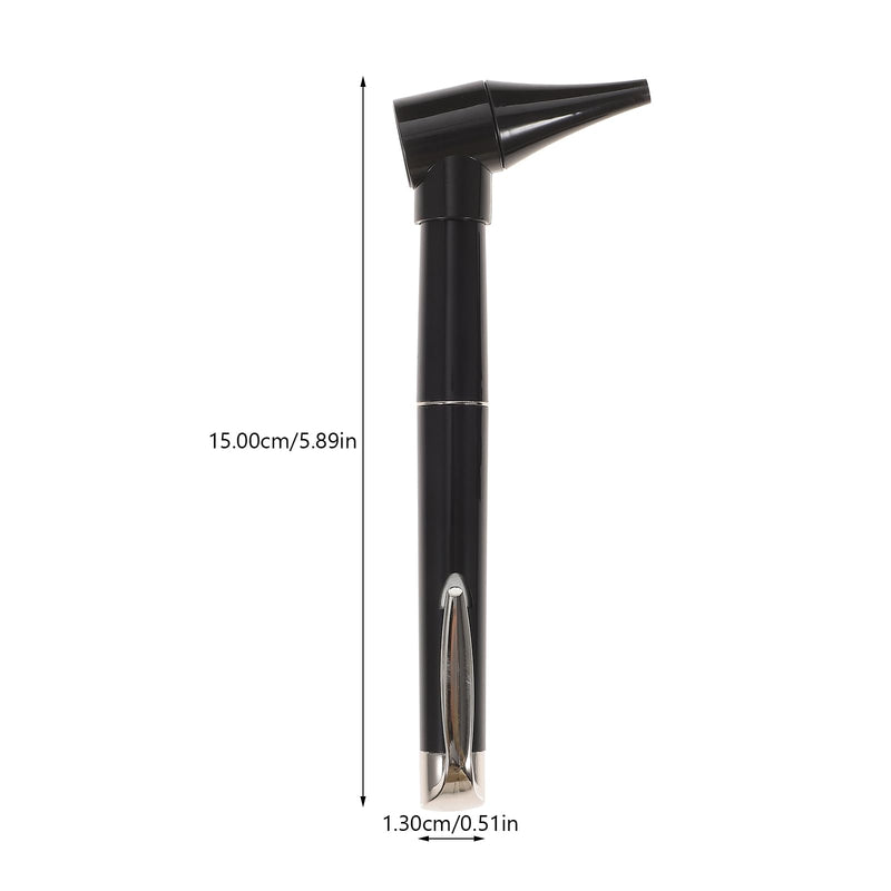 [Australia] - Healifty Otoscope with Light - Auricular Otoscope with 5 Otoscope Covers Diagnostic Ear Care Device for Nurse Children Adults & Pets in Pocket Size Without Battery 
