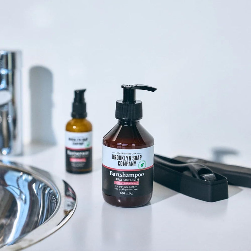 [Australia] - Brooklyn Soap Company, Activator Beard Shampoo +Pro Strength 200 ml - Shampoo for Beard Growth - Beard Growth Beard Shampoo for thicker beard growth 