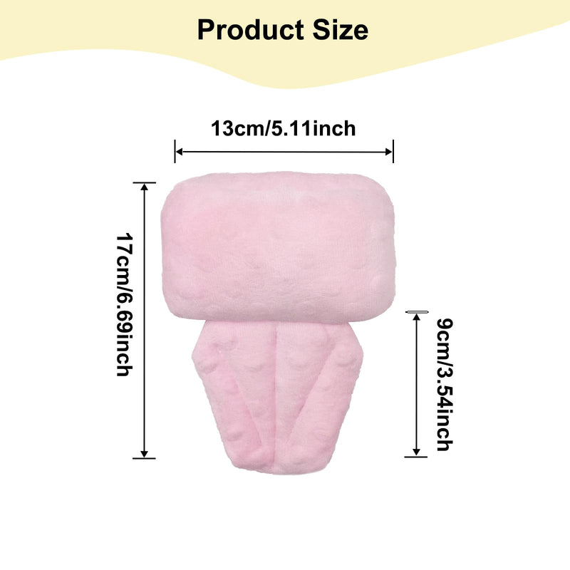 2PCS Lymphedema Axilla Pillow for Mastectomy Recovery – Cotton Post Breast Surgery Pillow for Sleeping, Armpit Pain Relief, Mastectomy Underarm Pillow for Comfort Support (Pink)