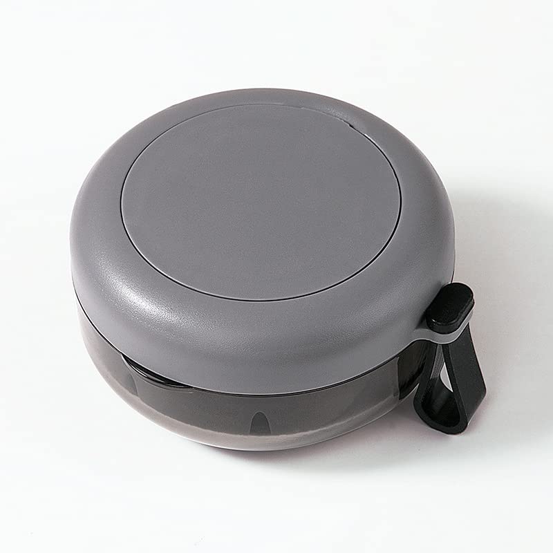 [Australia] - Denture Case, Definitely No-Leak Portable Retainer Case Denture Bath Box for Traveling Perfectly, Denture Cups for Soaking Dentures & Mirror(Black) Black 