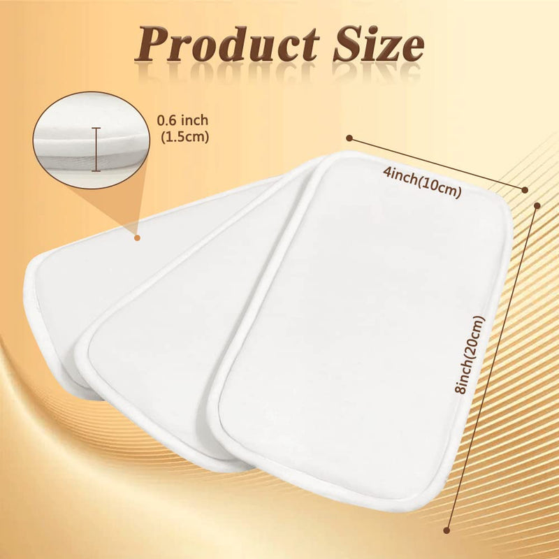 AOSSA Lipo Side Foam Boards for Lipo Curve Recovery, AB Board Post Surgery Liposuction, Abdominal Board After Tummy Tuck, Compression Flattening Lipo Foam Sheets (3 Pack) White