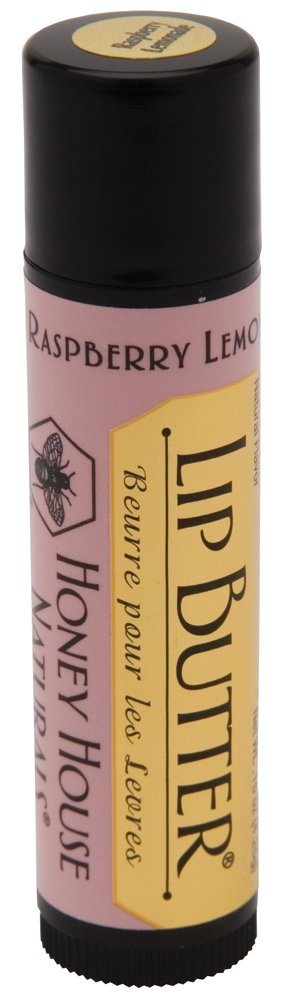 Honey House Naturals Lip Butter Tube Raspberry Lemonade