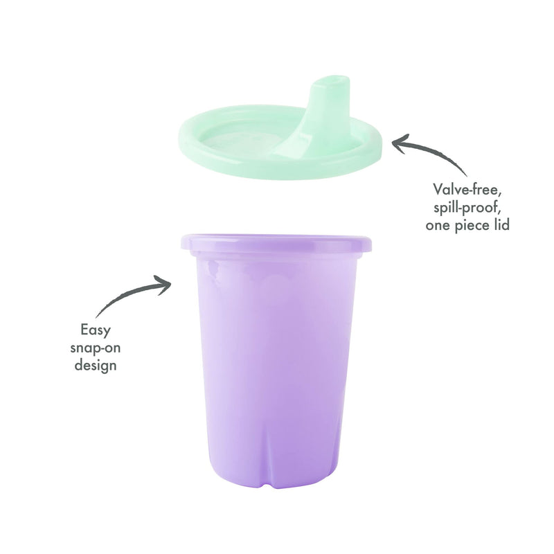 [Australia] - The First Years Take & Toss Sippy Cups - Spill Proof Toddler Cups Value Party Pack - 10 Oz - 20 Count,Pastel Pastel 