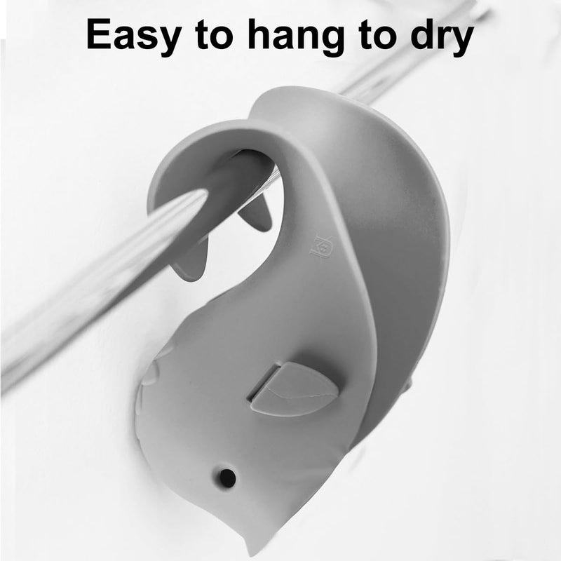 [Australia] - Bath Spout Cover, Faucet Cover Baby Protector Bath Tub Faucet Cover Protector for Kids, Silicone Bathtub Spout Cover for Baby Kids Toddlers Safety Protection Accessories Gray 