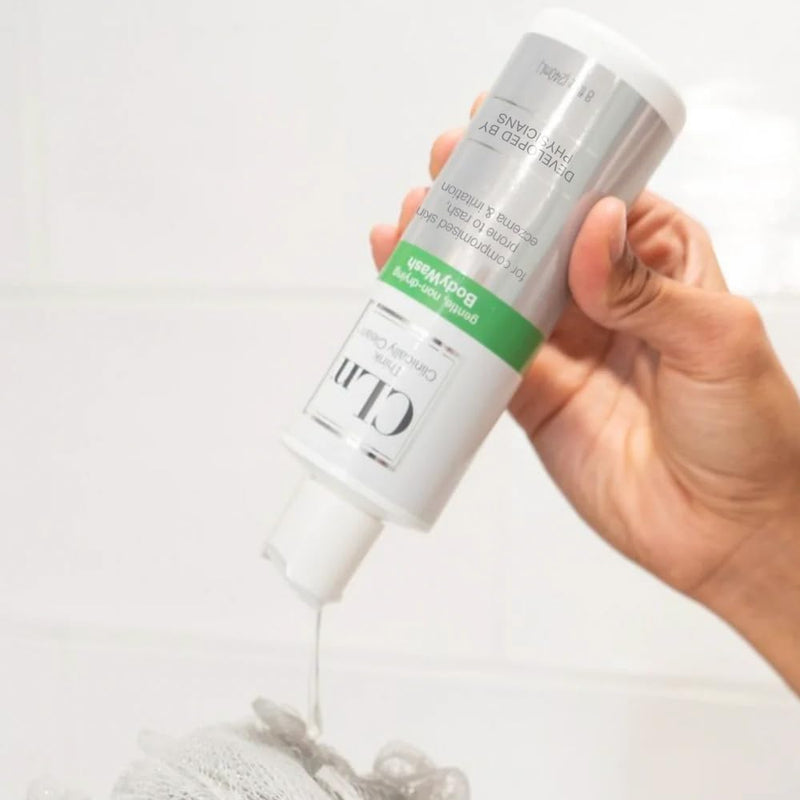 [Australia] - CLn¬Æ BodyWash ‚ÄìNon-Drying Body Wash, For Compromised Skin Prone to Eczema, Dermatitis, Rash & Hidradenitis Suppurativa, Fragrance-Free & Paraben-Free, 8 fl oz. 8 Fl Oz (Pack of 1) 