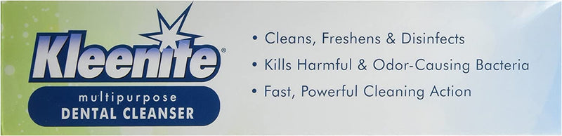[Australia] - kleenite Multipurpose Dental Cleanser, 90 cleanings, Fresh mint 9 fl oz (Pack of 2) 