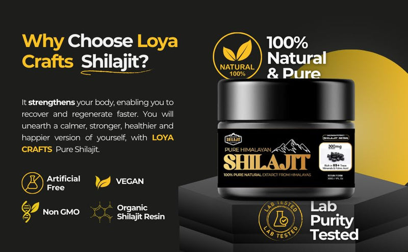 Himalayan Shilajit Resin 30g | 75%+ Fulvic Acid | 3 Months Supply | 100% Pure Gold Grade | Lab Tested | 80+ Trace Minerals | Energy, Stamina & Vitality Supplement for Men & Women | COA Included 1 count (Pack of 1)