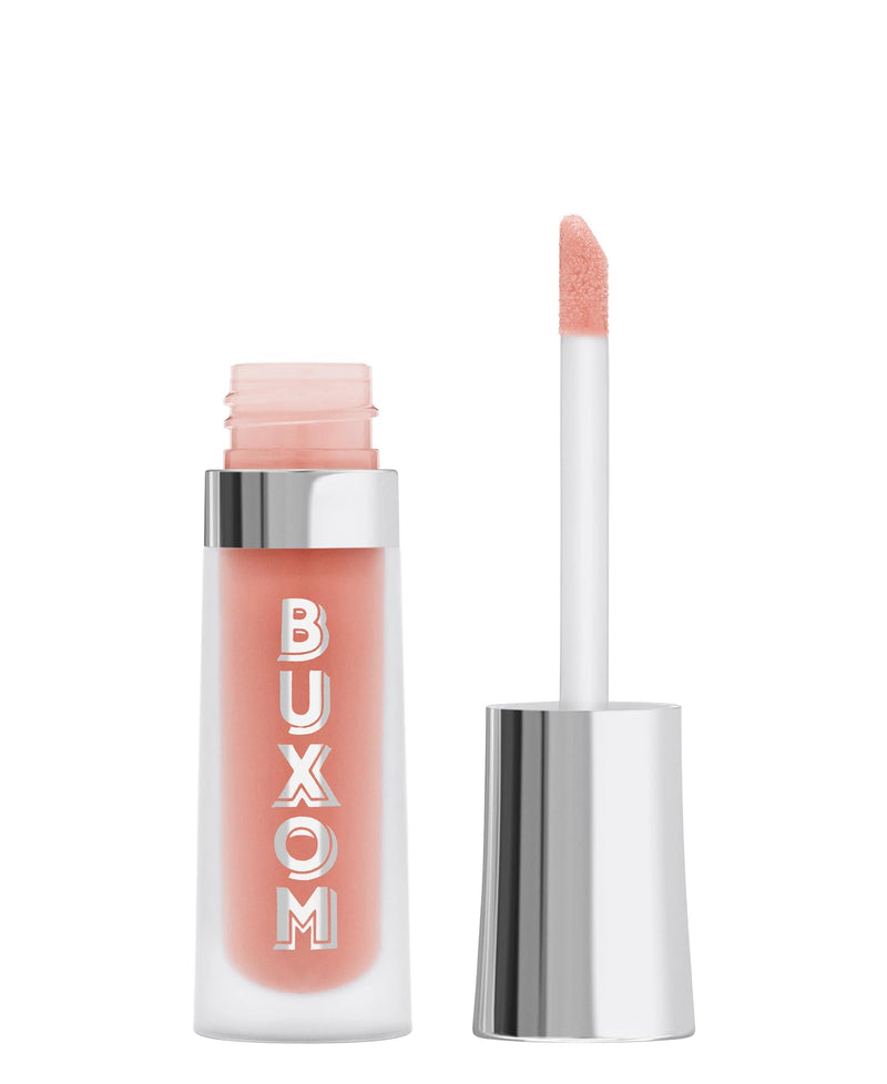 BUXOM Full-On Plumping Lip Cream, Lip Plumper Gloss, Enhancing Tinted Lip Plumper, Moisturizing Lip Gloss with Peptides and Vitamin E, Cruelty Free White Russian (Travel Size)