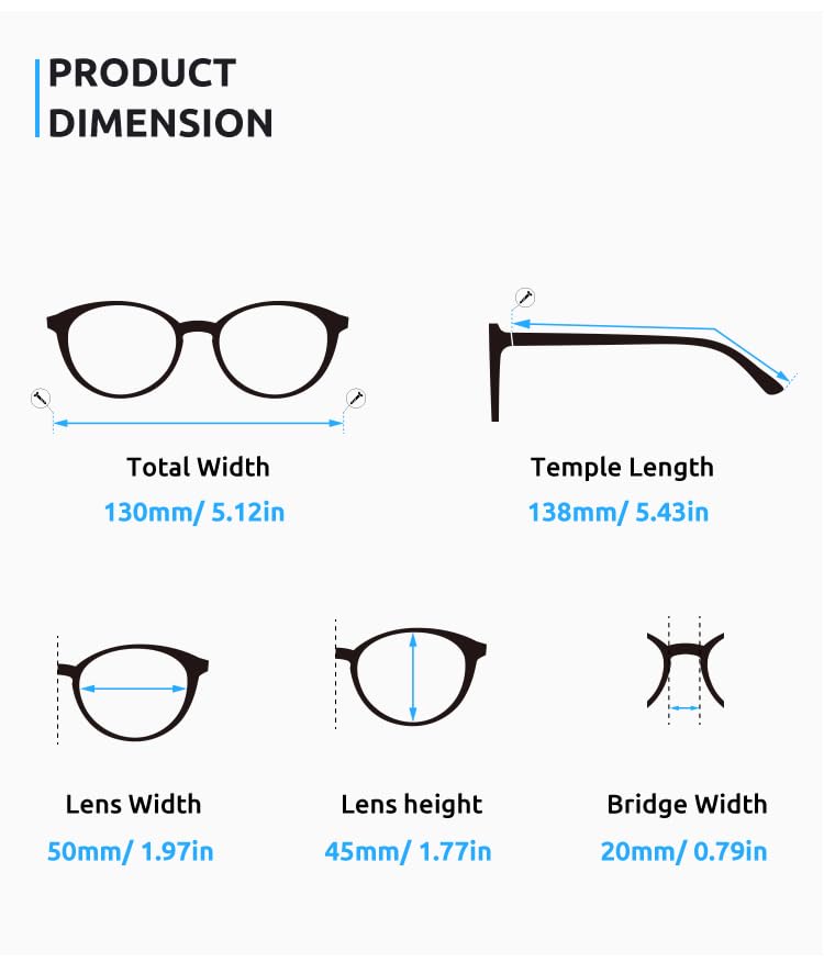 [Australia] - Firmoo Blue Light Filter Glasses Women Men Round Anti Blue Light Computer Glasses without Prescription for PC/Mobile Phone/TV Anti Eye Fatigue Gold 0.0x 