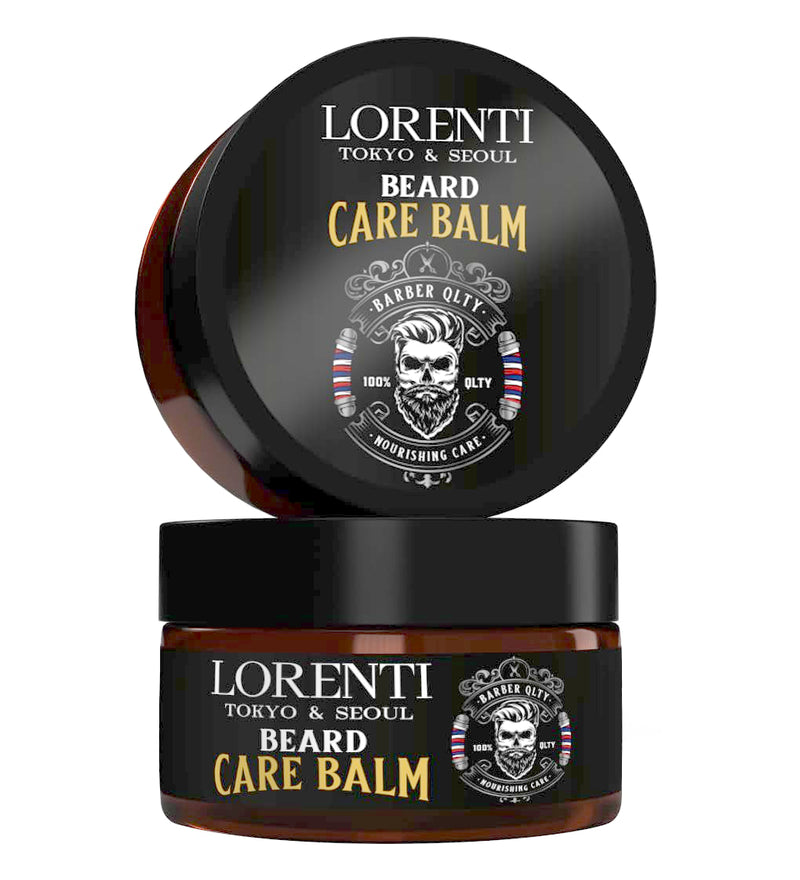 [Australia] - LORENTI TOKYO & SEOUL Argan Barber Beard Care and Styling Set | Beard Care Kit - beard care set including beard oil, beard shampoo and beard balm Gift idea for men | Beard Care & Styling Set 