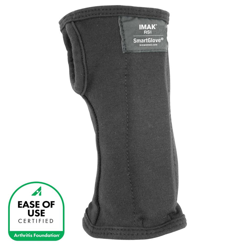 [Australia] - IMAK Brownmed RSI SmartGlove - Glove for Arthritis, Tendonitis & Carpal Tunnel - Compression Glove - Working & Gaming Wrist Support Brace with Splint - Large 