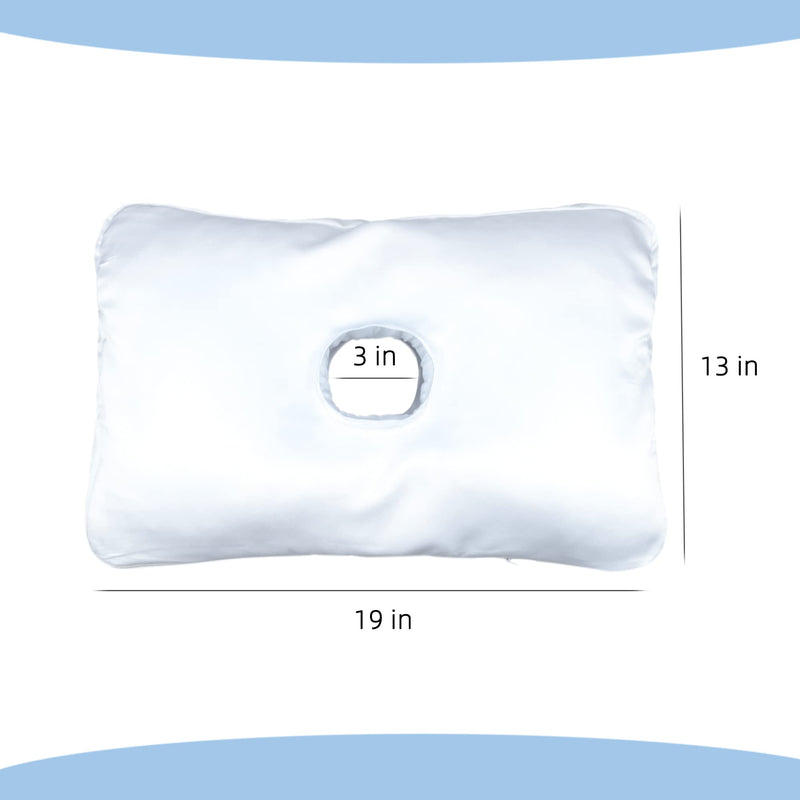 [Australia] - pinklilycare Pillow with a Hole for CNH and Ear Pain Ear Inflammation Pressure Sores Side Sleeping Pillow Ear Guard Pillow 