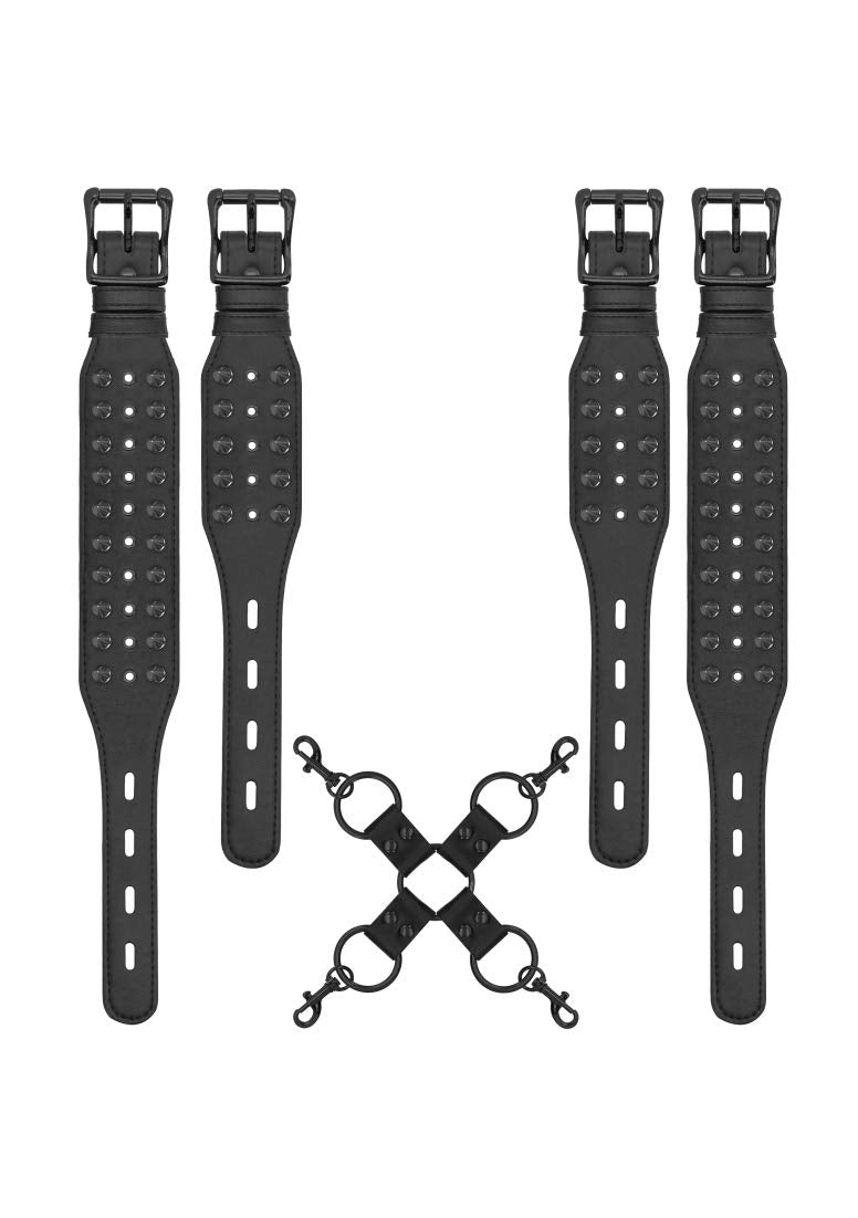 Ouch! Skulls and Bones Ouch! Skulls and Bones - Hogtie with Spikes - Black, Black