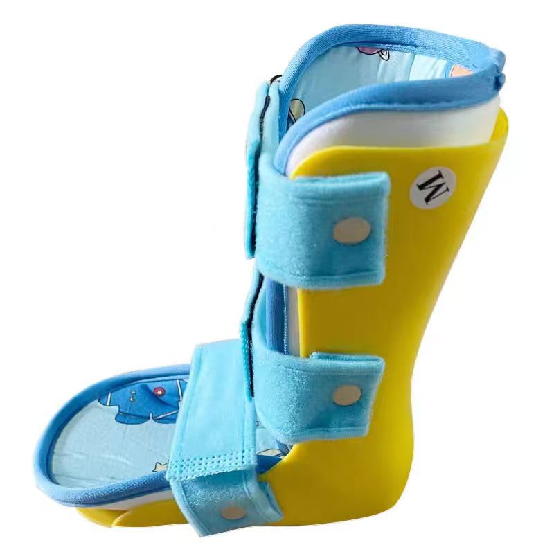 [Australia] - Pediatric AFO Kids Ankle Foot Brace Drop Foot Splint for Child Toddler Ankle Foot Orthosis Night Splint (Right Foot, Large) Right Foot 