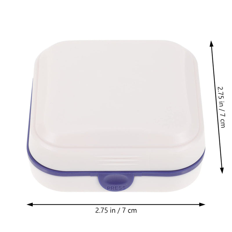 Healvian Portable Hearing Aid Case Small Hard Box with Anti-Mold Shockproof Protection for Hearing Aid Storage and Travel