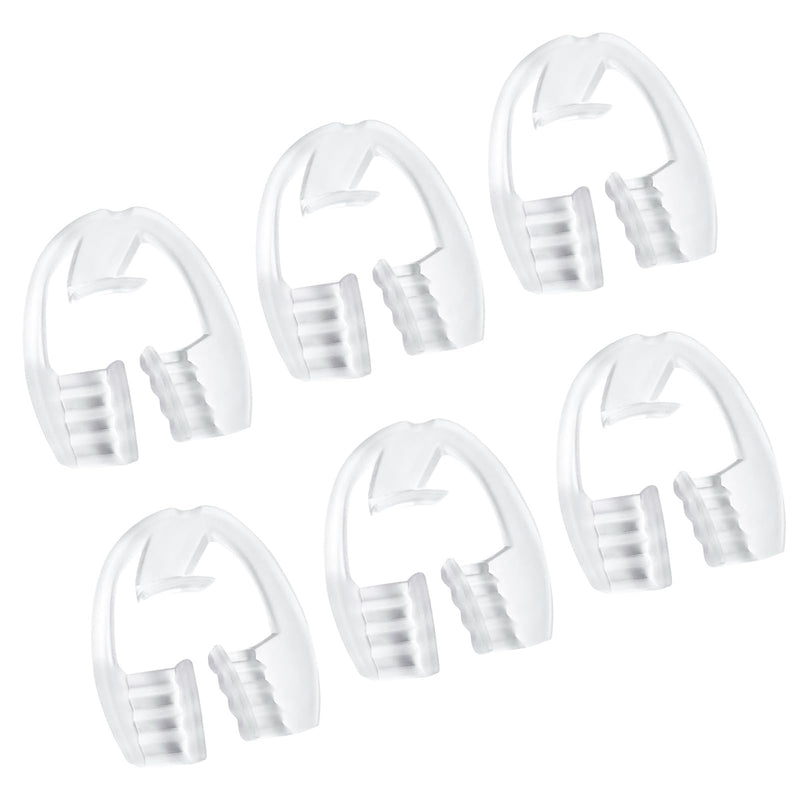 Mouth Guard for Grinding Teeth at Night, 6 Pack Nightguards for Teeth Clenching for Sleeping Bite Guard for Teeth Adults, No Boiling or Molding, Universal Size One Size Fits All