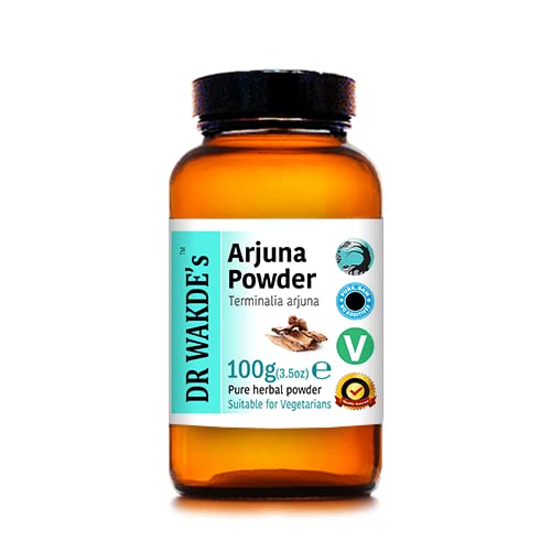 [Australia] - DR WAKDE'S Arjuna Bark Powder (Terminalia arjuna) - 500g (1.1lb) | Pure, Raw & Dried Powder | Natural Aroma and Freshness | Fine Powder | Vegan | Premium Grade | Nothing Added, Nothing Removed 
