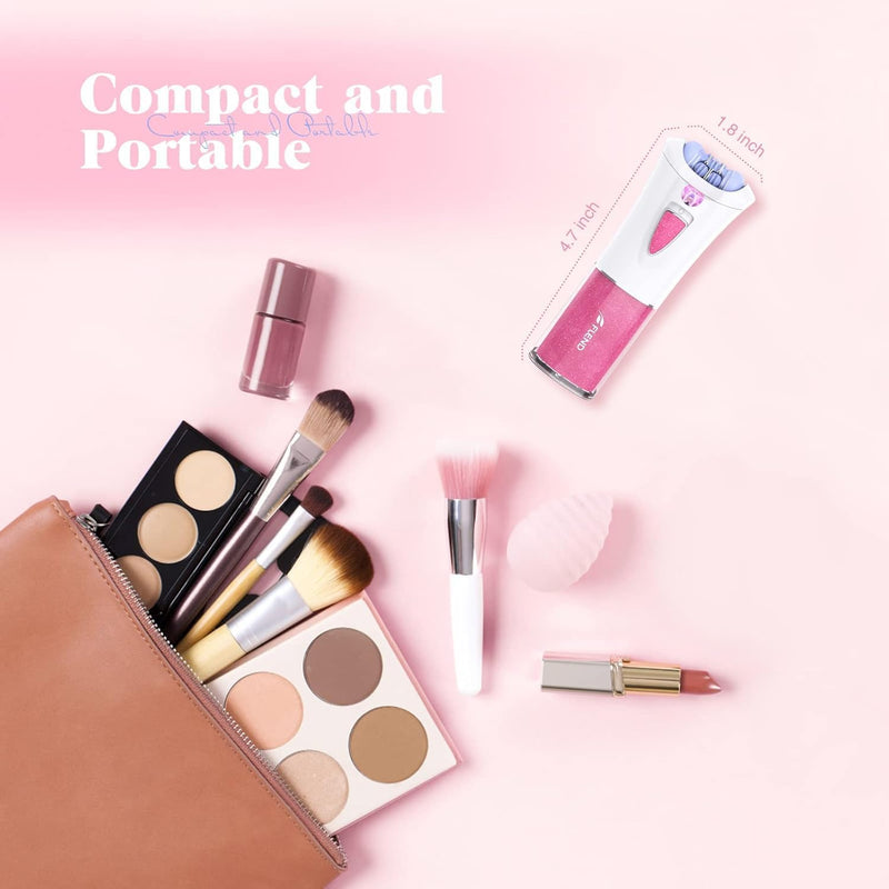 [Australia] - Epilator facial, wireless epilator for women for facial and body hair removal, electric mini epilator with LED light, bikini trimmer for the face, body, armpit, bikini leg 