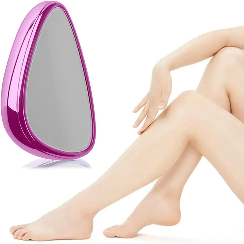 [Australia] - Crystal Hair Remover, Nano Epilator for Women, Portable Crystal Hair Remover, Quick and Easy Crystal Hair Eraser, Painless Peeling Hair Remover for Men and Women (Pink) 