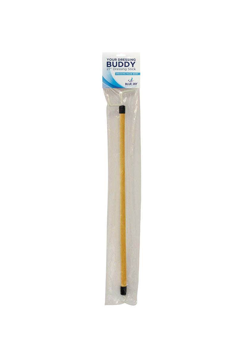 [Australia] - Blue Jay An Elite Healthcare Brand | Your Dressing Buddy Stick | Dressing Aid | Designed with Quality Materials | With Hook & Clip Fastener | Protects from Wear and Tear 