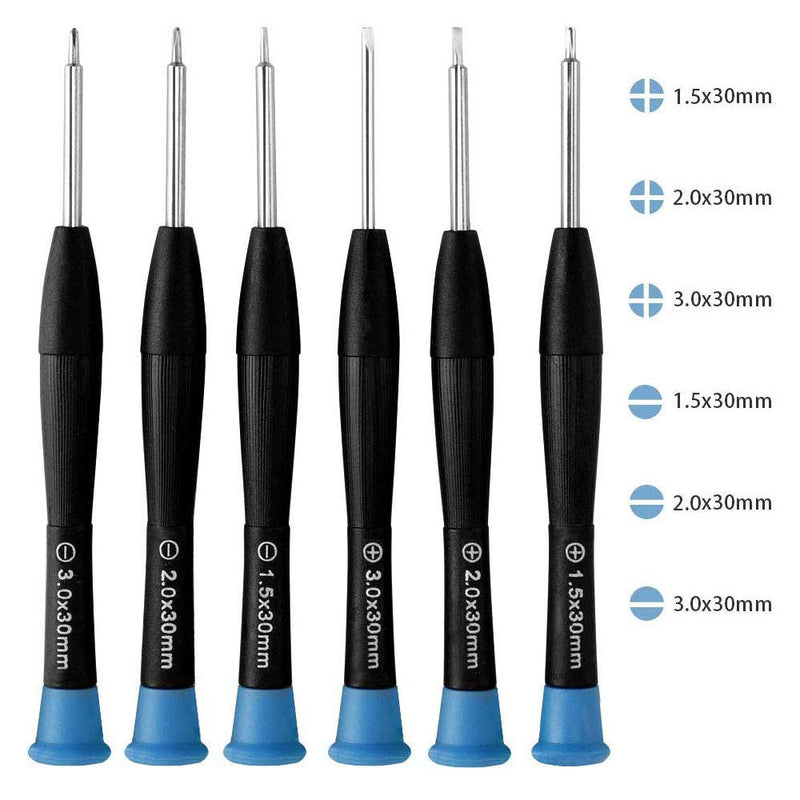 [Australia] - Eyeglasses Repair Kit, HKIDEE Sunglasses Repair Kit with 1000PCS Eyeglass Screws and 6 Pcs Screwdrivers Tweezer for Glasses, Sunglass, Watch Clock Spectacle Repair 