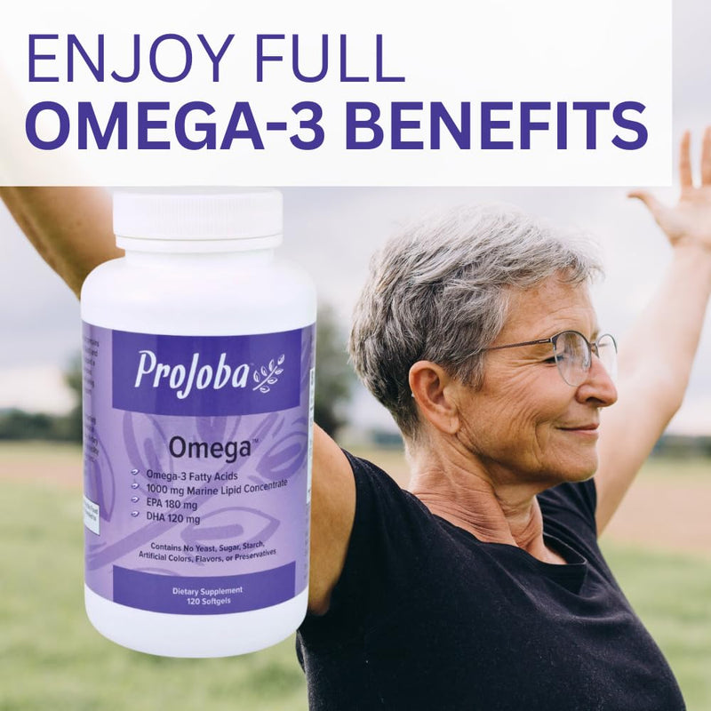 [Australia] - PROJOBA Omega 3 Essential Fatty acids, EPA and DHA - 120 CAPS - 2 Pack 