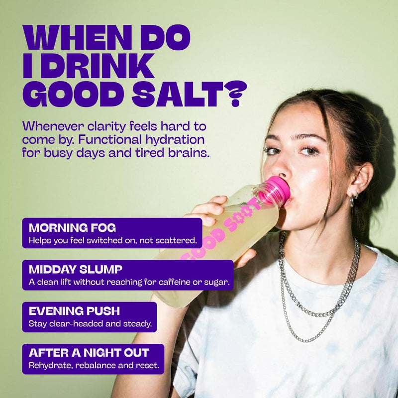 Focus Electrolytes Mind Hydration, Premium Electrolyte Drink Mixes, 26 x Electrolyte Sachets for Hydration, Strong Boby Mind Rehydration Supplement Sugar Free (Lemon & Lime) Lemon & Lime